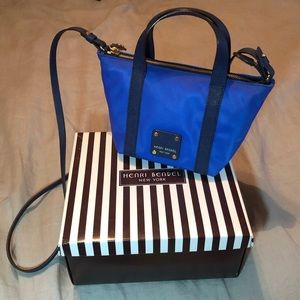 Henri Bendel Mini Jetsetter Tote (blue)